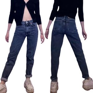 80’s-90’s style stonewash jeans